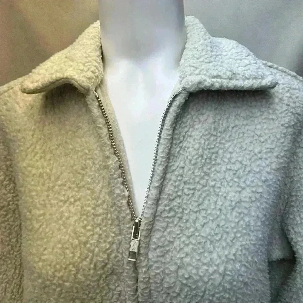 J. Crew Vintage Fleece Sherpa Jacket Size Medium